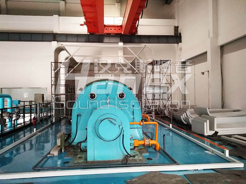 南寧市三峰能源有限公司兩組18MW汽輪機隔音罩施工 南寧市三峰能源有限公司兩組18MW汽輪機隔音罩施工