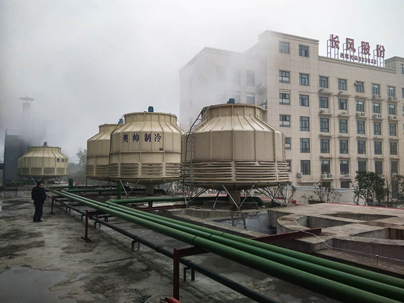 廠界冷卻塔噪聲問題整改現場 廠界冷卻塔噪聲問題整改現場