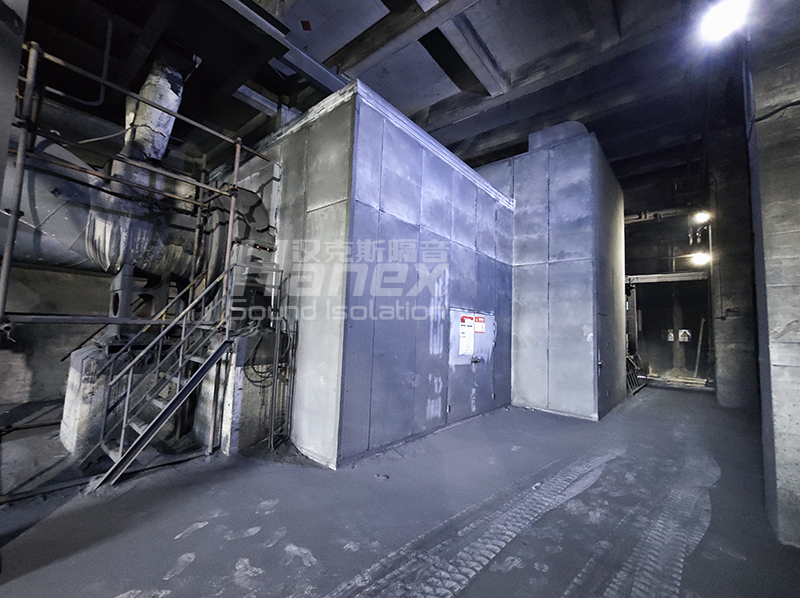 漢克斯為甘肅佰利聯球磨機定制隔聲罩項目案例